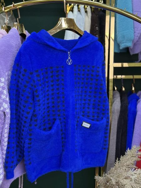 Неймовірний жіночий кардиган, тканина "Альпака" 50, 52, 54 розмір 50 21271-50 фото