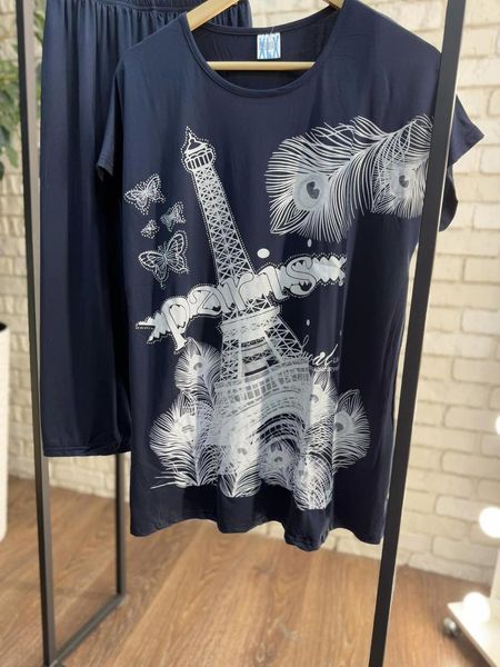 Стильний жіночий костюм, тканина "Трикотаж" 56, 58 розмір 56 18684-56 фото