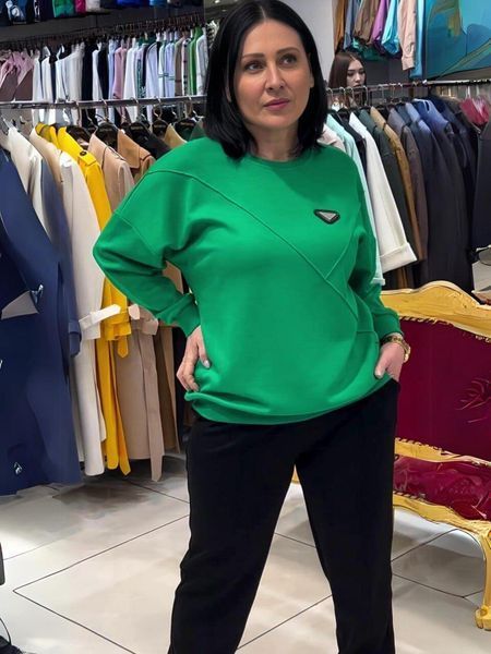 Стильний жіночий костюм, тканина "Трикотаж" 48, 50, 52, 54, 56, 58 розмір 48 17746-48 фото