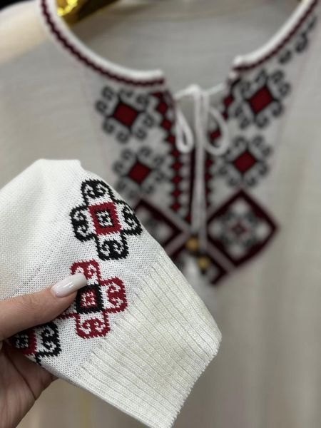 Роскошный женский свитер, ткань "Вязка" размер 52/56 21516-52/56 фото