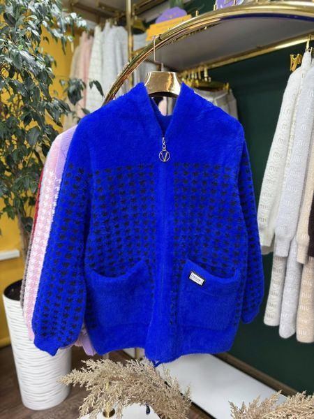 Неймовірний жіночий кардиган, тканина "Альпака" 50, 52, 54 розмір 50 21271-50 фото