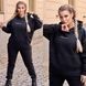 Стильный женский костюм, ткань "Трикотаж на флисе" 60, 62 размер 60 13222-60 фото 1