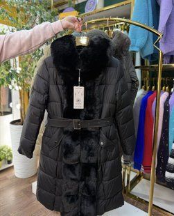 Стильное пальто, наполнитель Синтепон 200, ткань "Плащевка Канада" 48, 50, 52, 54, 56 размер 48 21332-48 фото