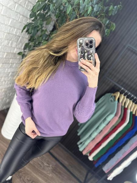 Теплий жіночий светр, тканина "Трикотаж" 52/54, 56/58 розмір 52/54 18190-52/54 фото