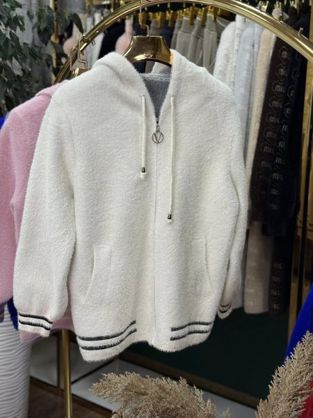 Неймовірний жіночий кардиган, тканина "Альпака" 52, 54, 56 розмір 52 21241-52 фото