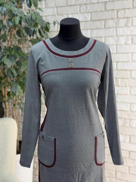 Елегантна жіноча сукня, тканина "Трикотаж" 54, 56 розмір 54 18657-54 фото