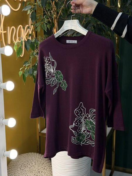 Розкішний жіночий светр, тканина "Трикотаж" 54/56, 58/60 розмір 54/56 21793-54/56 фото