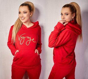 Мягкое женское Худи, ткань "Трикотаж двухнитка" 54, 56 размер 54 12385-54 фото