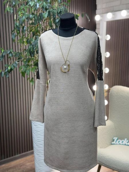 Элегантное женское платье, ткань "Трикотаж" 48, 50 размер 48 18858-48 фото