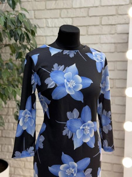 Стильна жіноча сукня, тканина "Трикотаж" розмір 50 18604-50 фото