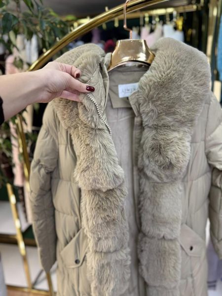 Стильное пальто, наполнитель Синтепон 200, ткань "Плащевка Канада" 48, 50, 52, 54, 56 размер 48 21333-48 фото