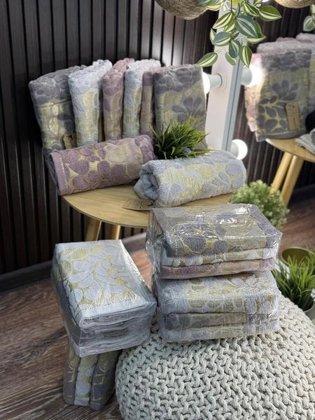 Набір супер м'яких Рушників, тканина "Бавовна" 19166 фото