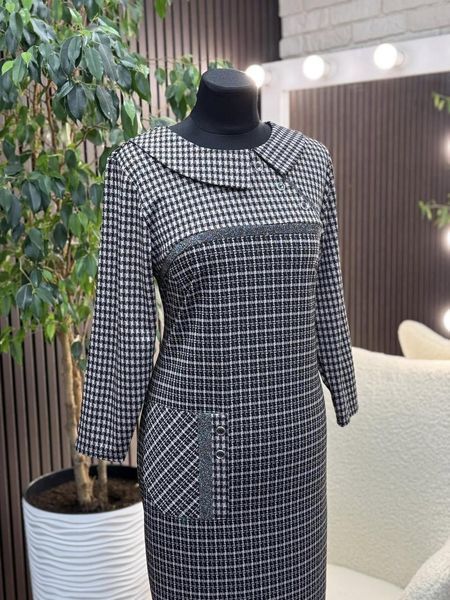 Стильна жіноча сукня, тканина "Трикотаж" 52, 58 розмір 52 19385-52 фото