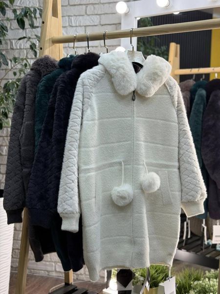 Неймовірний жіночий кардиган, тканина "Альпака" 54, 56, 58, 60, 62, 64 розмір 54 20828-54 фото