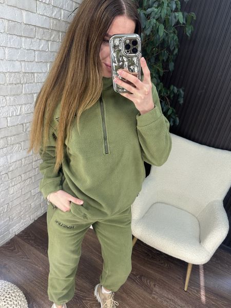 Теплый женский костюм, ткань "Флис" 46/48, 48/50, 50/52, 54/56 размер 46/48 18307-46/48 фото