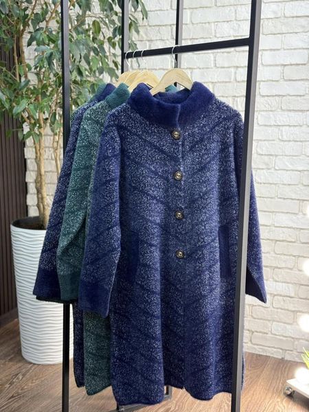 Невероятный женский кардиган, ткань "Кашемир" 54, 56, 58, 60 размер 54 18715-54 фото