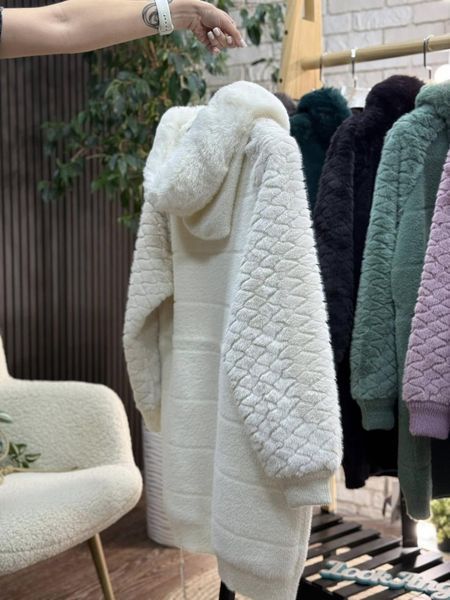 Неймовірний жіночий кардиган, тканина "Альпака" 54, 56, 58, 60, 62, 64 розмір 54 20828-54 фото