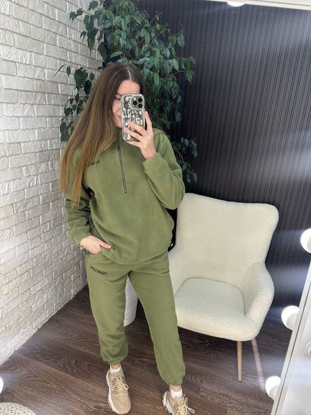 Теплый женский костюм, ткань "Флис" 46/48, 48/50, 50/52, 54/56 размер 46/48 18307-46/48 фото