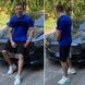 Стильний чоловічий костюм бавовна+віскоза футболка та шорти 46, 48, 50, 52, 54, 56 розмір 46 14364-46 фото 2