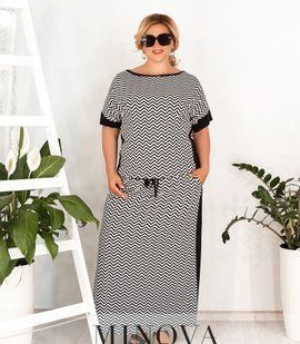 Стильна жіноча сукня, тканина "Трикотаж" розмір 60 16722-60 фото