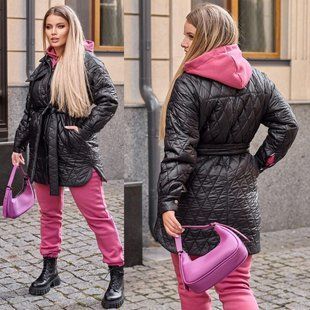 Шикарна жіноча куртка на синтепоні 100, тканина "Плащовка" 48, 50, 52, 56 розмір 48 50 13188-50 фото