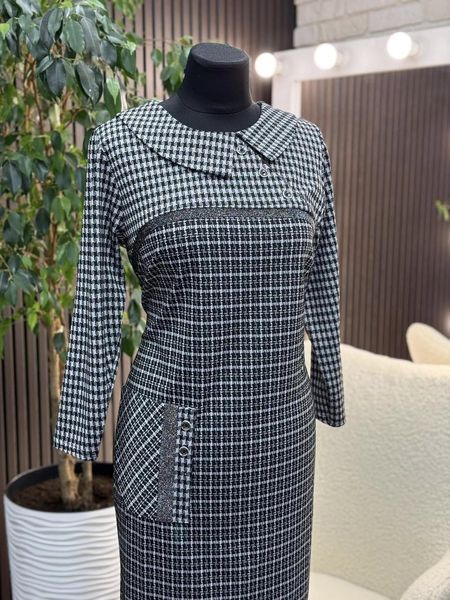 Стильное женское платье, ткань "Трикотаж" 52, 54, 56 размер 52 19386-52 фото