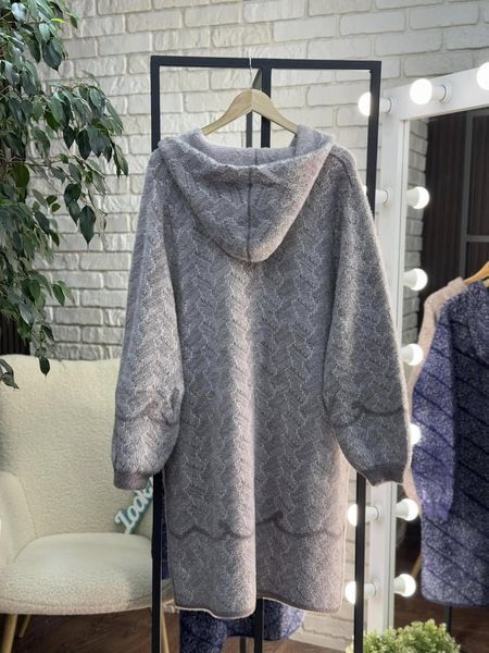 Неймовірний жіночий кардиган, тканина "Альпака" 54, 56, 58 розмір 54 18907-54 фото
