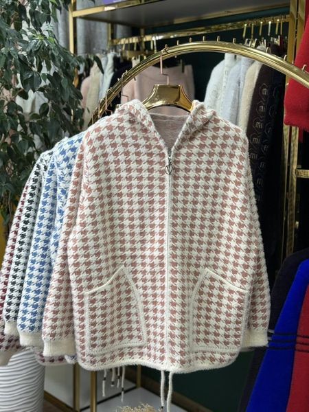 Неймовірний жіночий кардиган, тканина "Альпака" 54, 56, 58 розмір 54 21201-54 фото
