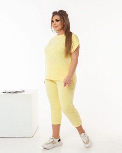 Стильный женский костюм-двойка, ткань "Трикотаж" 48, 50, 52, 54, 56, 58 размер 48 14630-48 фото