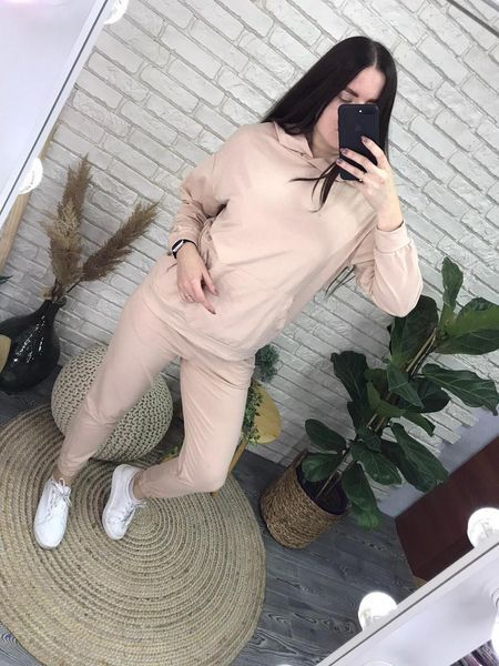 Стильний жіночий костюм, тканина "Трикотаж двохнитка" 46, 48, 52 розмір 46 13634-46 фото