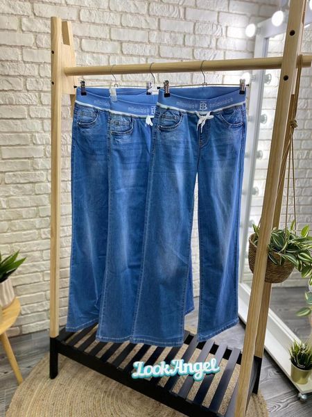 Трендові жіночі джинси, тканина "Джинс" 44, 46, 48, 50, 52, 54 розмір 44 14432-44 фото