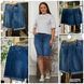 Стильные бриджи женские, ткань "Джинс" 52, 54, 56, 58, 60, 62 размер 52 20071-52 фото 1