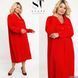 Великолепное женское платье Oversize, ткань "Костюмная" 52, 54, 56, 58, 60, 62, 64, 66 размер 52 12546-52 фото 1