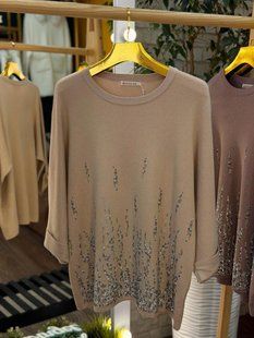 Стильний жіночий светр, тканина "Трикотаж" розмір 56/58 22743-56/58 фото