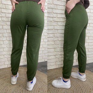 Комфортные женские брюки, ткань "Трикотаж" 46, 52, 56 размер 46 14499-46 фото