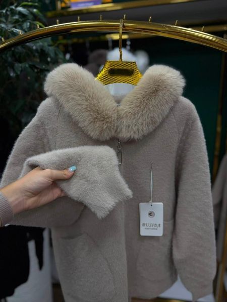 Неймовірний жіночий кардиган, тканина "Альпака" 50, 52, 54 розмір 50 22585-50 фото