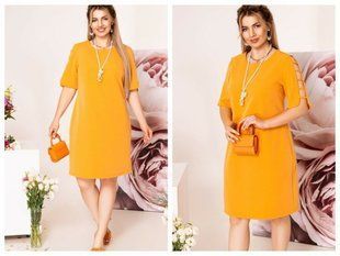 Сукня легка жіночна, тканина "Костюмна" 50, 52, 54, 56 розмір 50 14566-50 фото