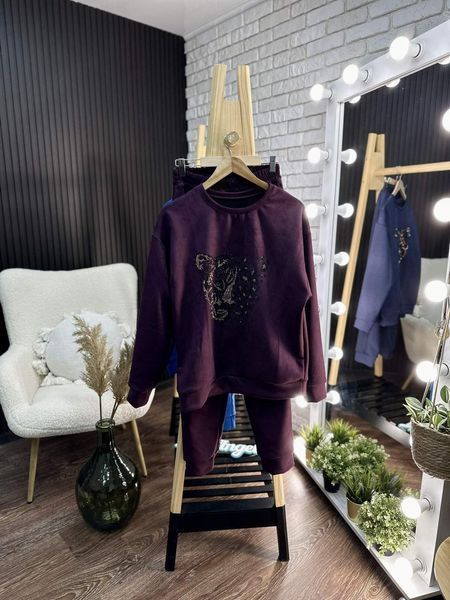 Стильний жіночий костюм, тканина "Замша" 48, 50, 52, 54. 56, 58 розмір 48 17848-48 фото