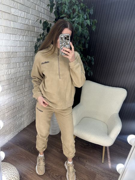 Теплый женский костюм, ткань "Флис" 46/48, 48/50, 50/52, 54/56 размер 46/48 18308-46/48 фото