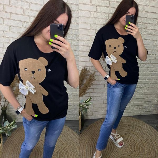 Стильная женская футболка, ткань "Трикотаж" размер 48 15163-48 фото
