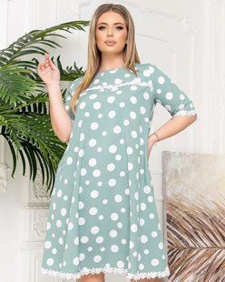 Изящное женское платье А-силуэта, ткань "Софт" 50, 56 размер 50 13787-50 фото