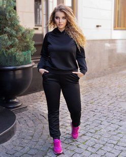 Лаконічний жіночий костюм, тканину "Трикотаж-кукурузка" 48, 50, 52, 54, 56, 58, 60, 62 размер 48 13359-48 фото
