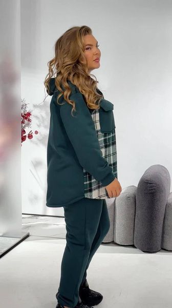 Стильный женский костюм, ткань "Трехнитка" 50, 52, 54, 56, 58, 60 размер 50 21660-50 фото