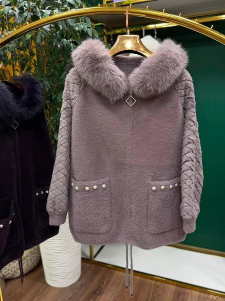Неймовірний жіночий кардиган, тканина "Альпака" 58, 60, 62 розмір 58 22549-58 фото