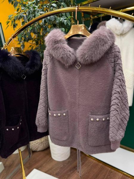 Неймовірний жіночий кардиган, тканина "Альпака" 58, 60, 62 розмір 58 22549-58 фото