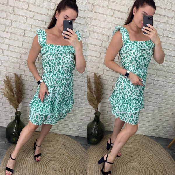 Стильна жіноча сукня, тканина "Котон" 42, 44, 46 розмір 42 14885-42 фото