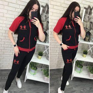 Модный женский спортивный костюм, ткань "Трикотаж" 44, 46, 48, 50, 52, 54 размер 44 10949-44 фото
