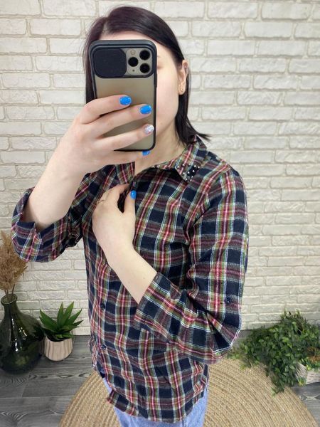 Невероятно удлиненная женская сорочка, ткань "Коттон" 42, 44 размер 42 13611-42 фото