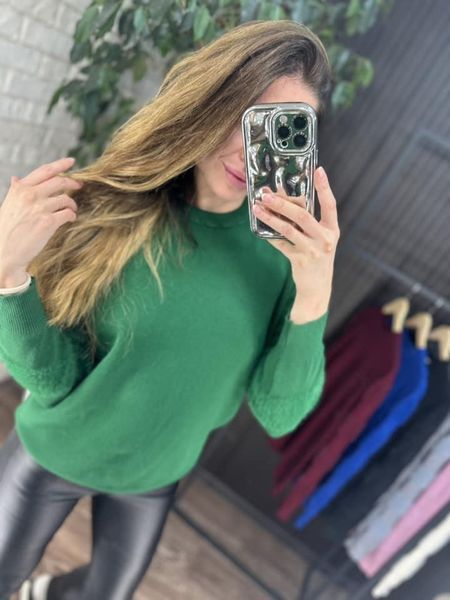 Теплий жіночий светр, тканина "Трикотаж" 52/54, 56/58 розмір 52/54 18196-52/54 фото