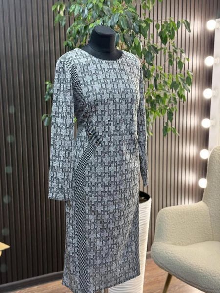 Стильна жіноча сукня, тканина "Трикотаж" 52, 54, 56, 60 розмір 52 19400-52 фото